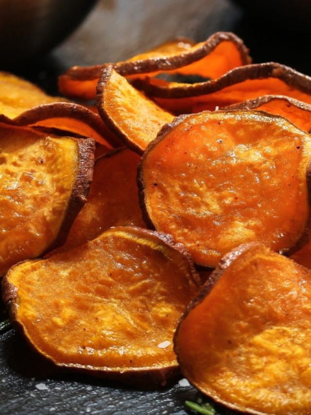 Chips De Batata Doce Na Airfryer