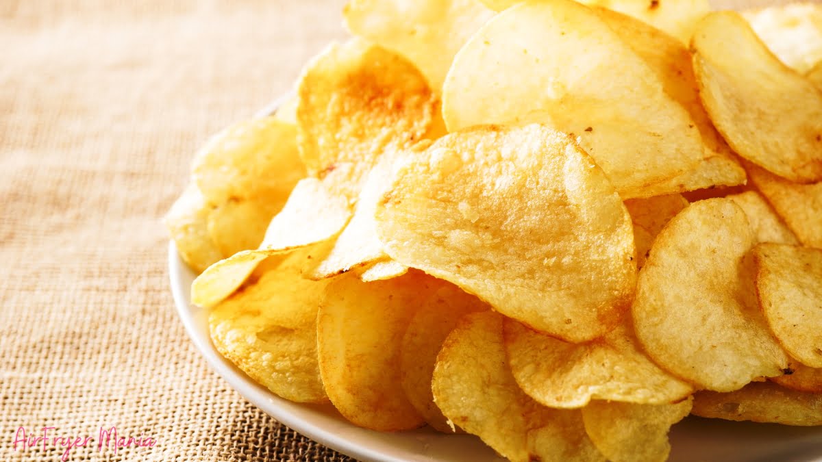 Chips de batata na airfryer