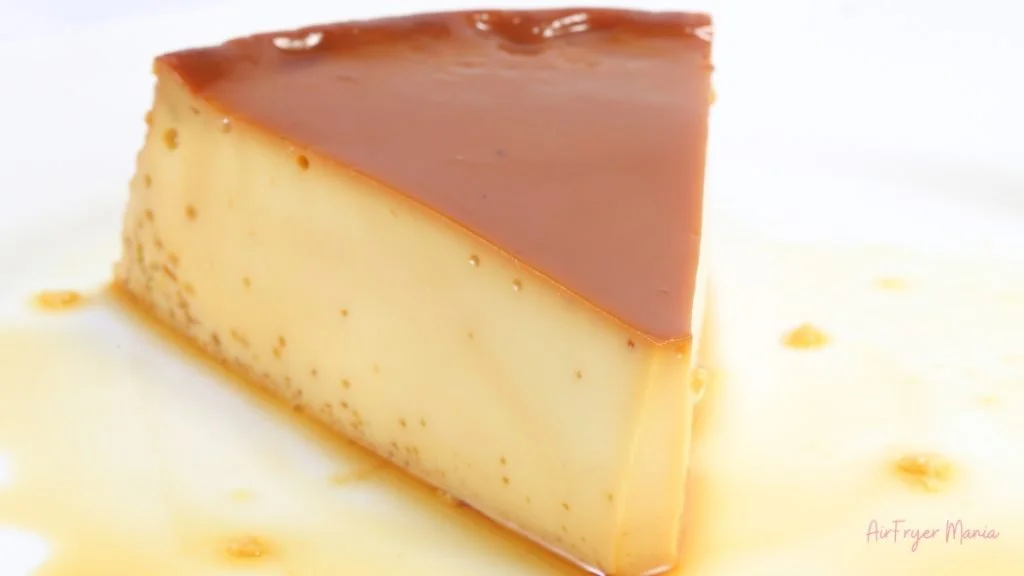 pudim de leite condensado na airfryer